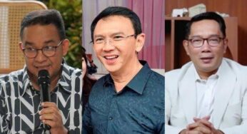 Pilkada Jakarta 2024, Persaingan Ketat Antara Anies Baswedan, Ridwan Kamil, dan Ahok