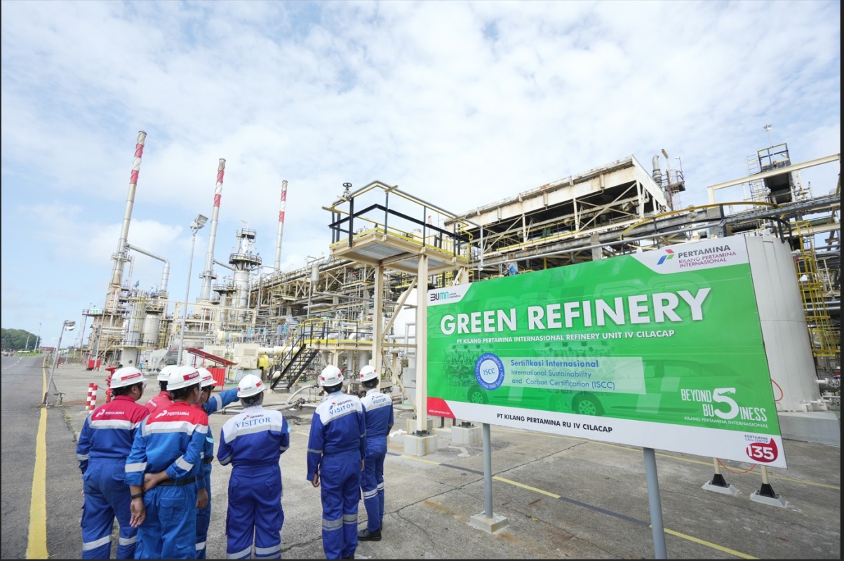 Pertamina Produksi SAF Tersertifikasi Pertama di Indonesia