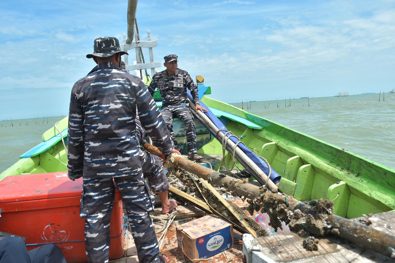 TNI AL: Pembongkaran Pagar Laut Telah Mencapai 22,5 Km