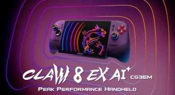 MSI Claw 8 EX AI+ Debut dengan Intel Arc G3 Extreme