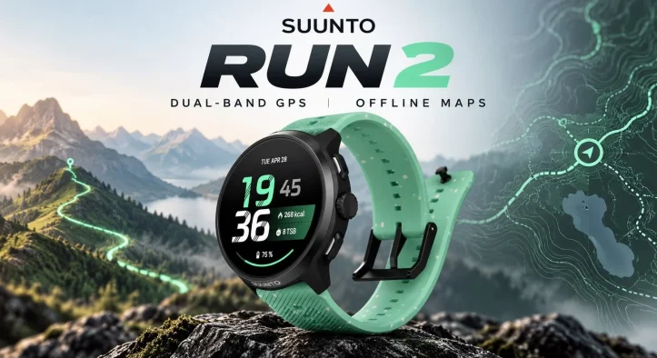 Suunto Run 2 Resmi Rilis, Bawa Offline Maps